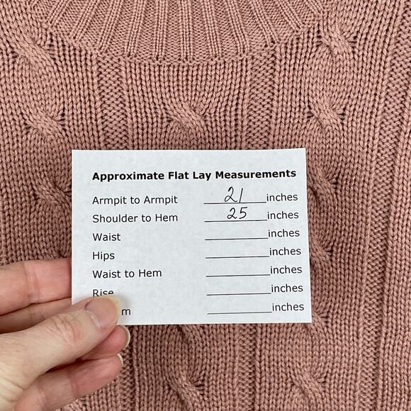 Vintage Jenny Buchanan Womens Cozy Cable Knit Sweater Size S Preppy Twee Indie - Picture 7 of 7